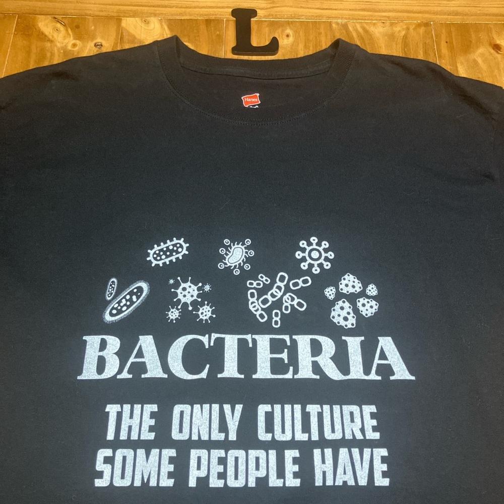 Funny bacteria graphic t-shirt